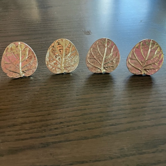 Michael Aram Botanical Leaf Cabinet Knobs / LARGE - Picture 5 of 5